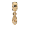 Pandora Anhänger - Flip Flop mit Stein aus Diamant 0.01 ct (Karat) w/vs. Element aus 14 Karat Gold.7