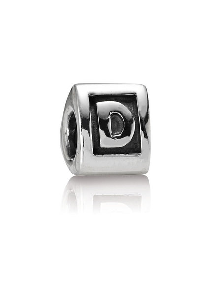 Pandora Buchstabe „D“ .Element aus Silber 790323D