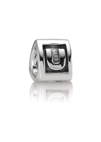 Pandora Buchstabe „U“ .Element aus Silber 790323U