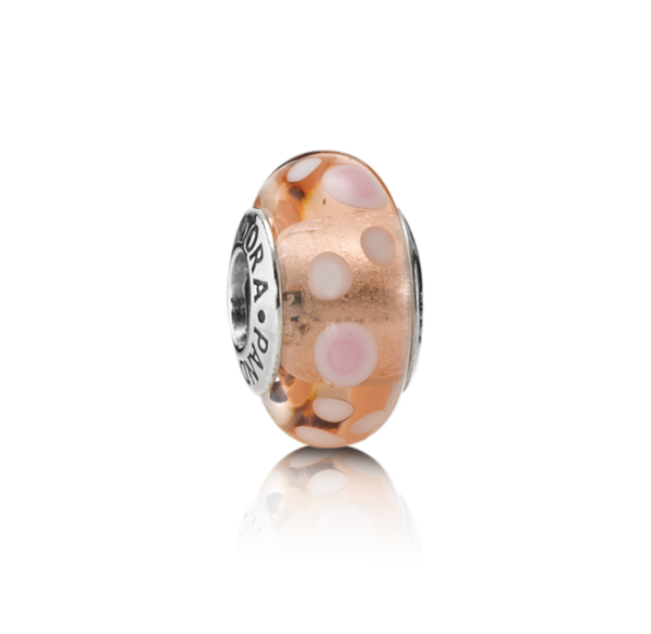 Pandora Murano Glas Charm, Element aus Silber 790694