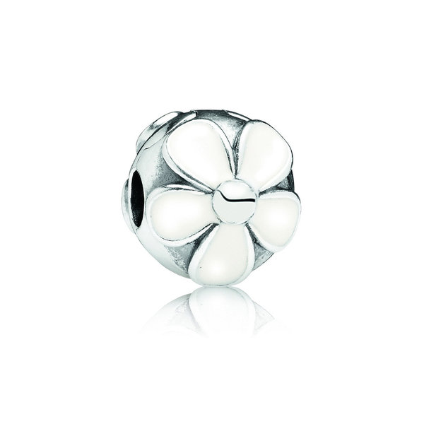 Pandora Clip Element aus Silber - Geliebte Gänseblümchen 791259EN12