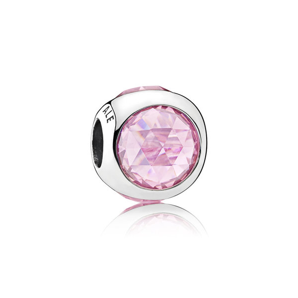 Pandora "Strahlendes Tröpfchen rosa" Charm 792095PCZ