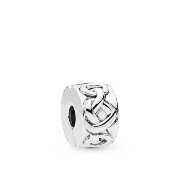 Pandora Clip "Knotted Hearts" 798035