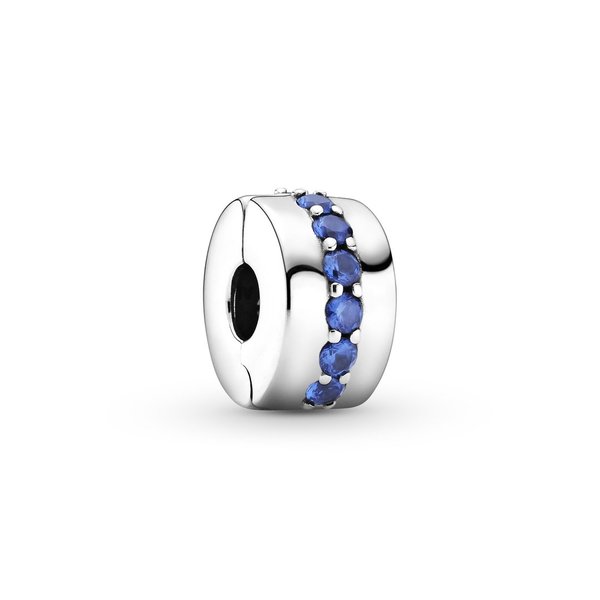 Pandora "Blaues Funkelndes Clip-Charm" 791972C01